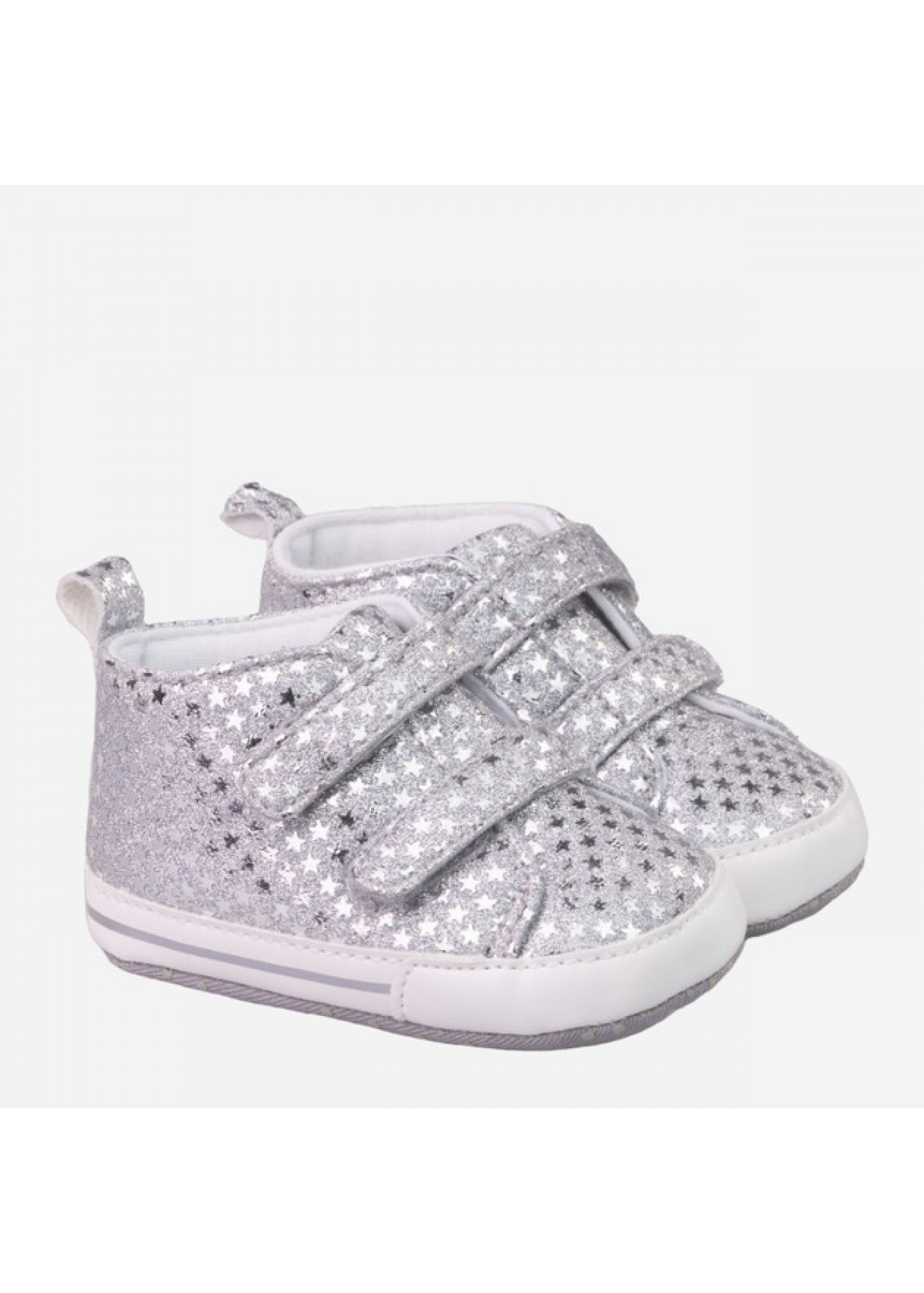 Пінетки для дівчинки Chicco сріблясті 010.61403.090 16 р, 18 р