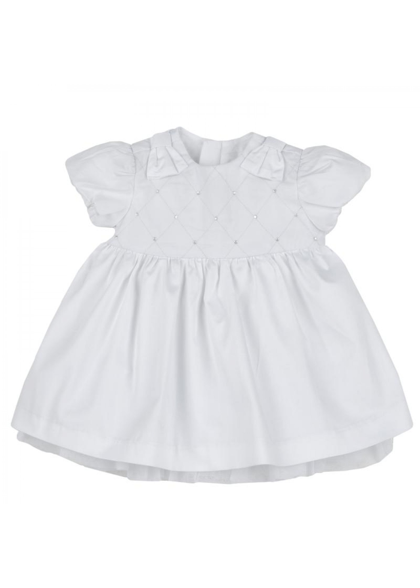 Сукня для дівчинки Chicco біла 090.00336.033 62 см