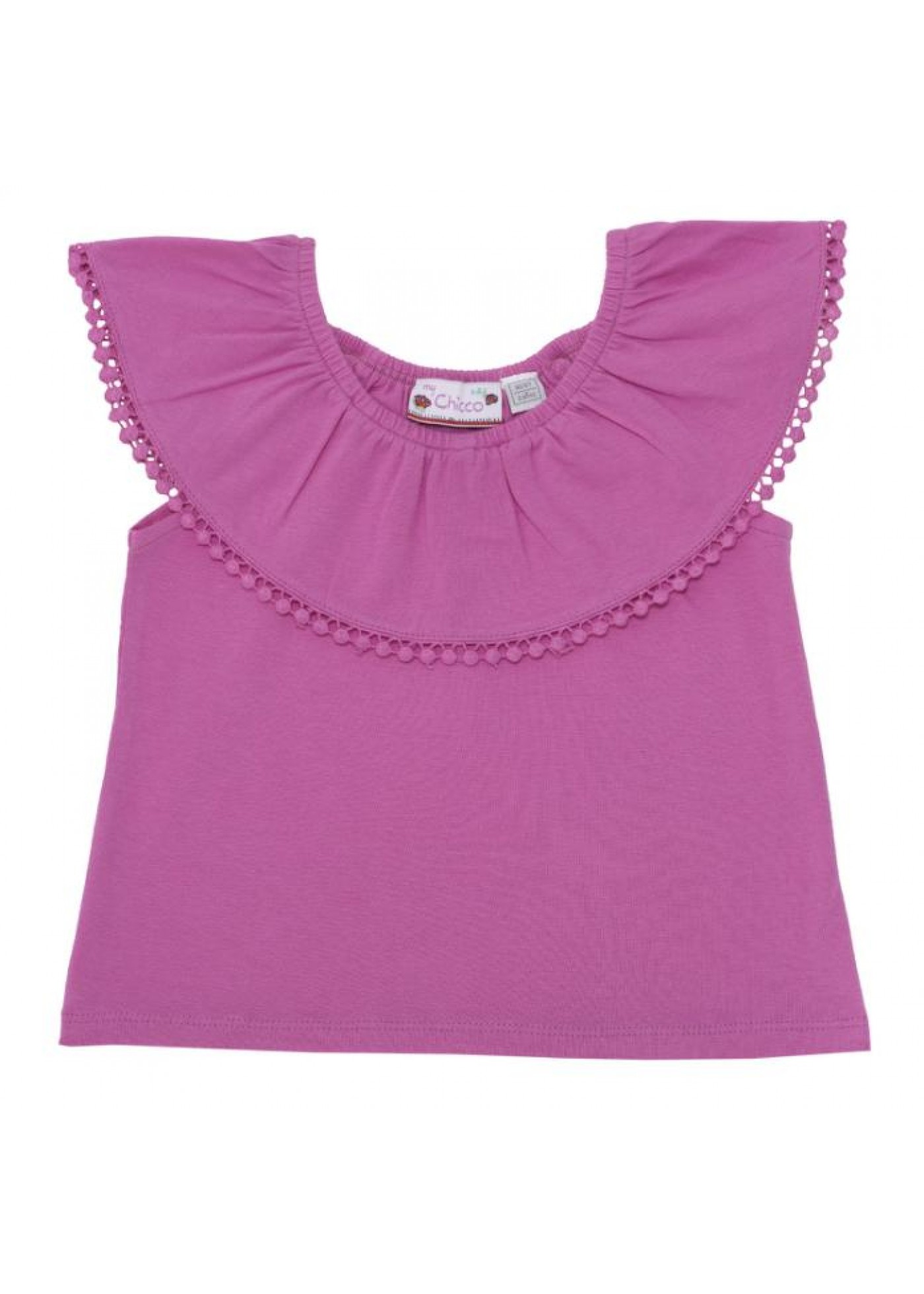 Футболка для дівчинки Chicco малинова 090.06021.018 110 см, 116 см