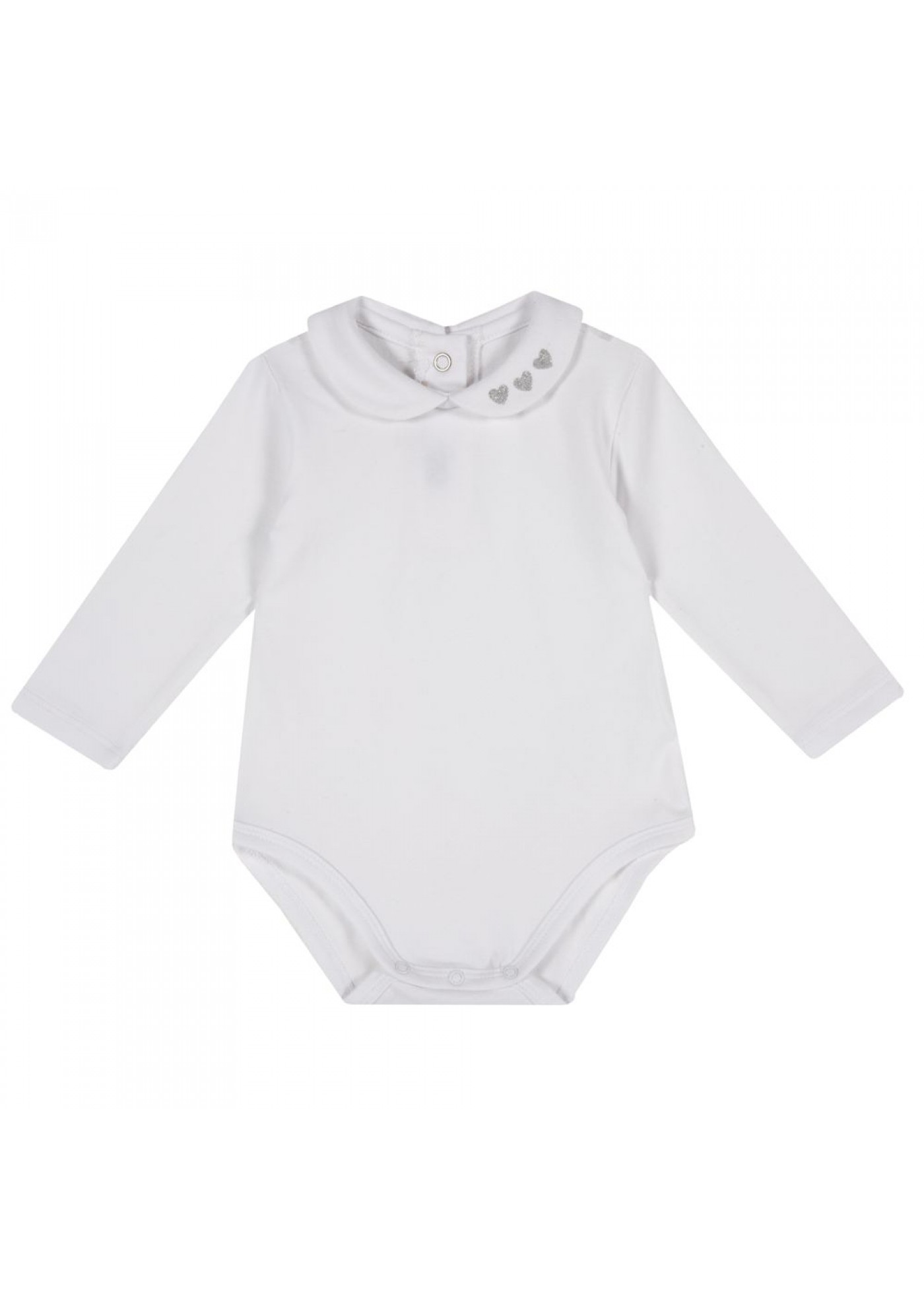 Боді для дівчинки Chicco біле 090.25438.033 56 см