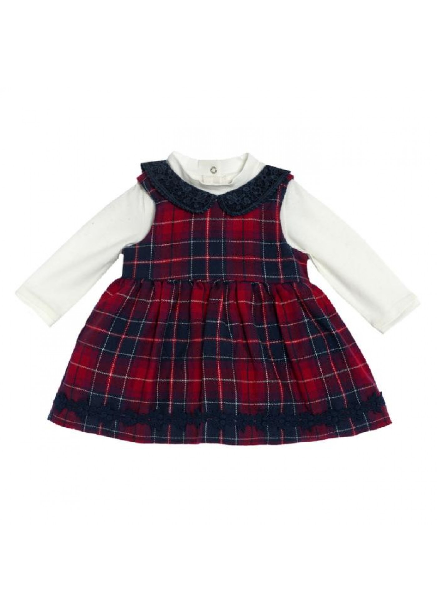 Сукня для дівчинки Chicco бордова 090.73637.080 74 см Сукня для дівчинки Chicco бордова 090.73637.080 74 см