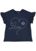 Футболка для дівчинки Chicco синя 090.93675.088 104 см