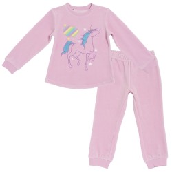 Піжама для дівчинки Chicco 090.31139.011 рожева 80 см-15 місяців 