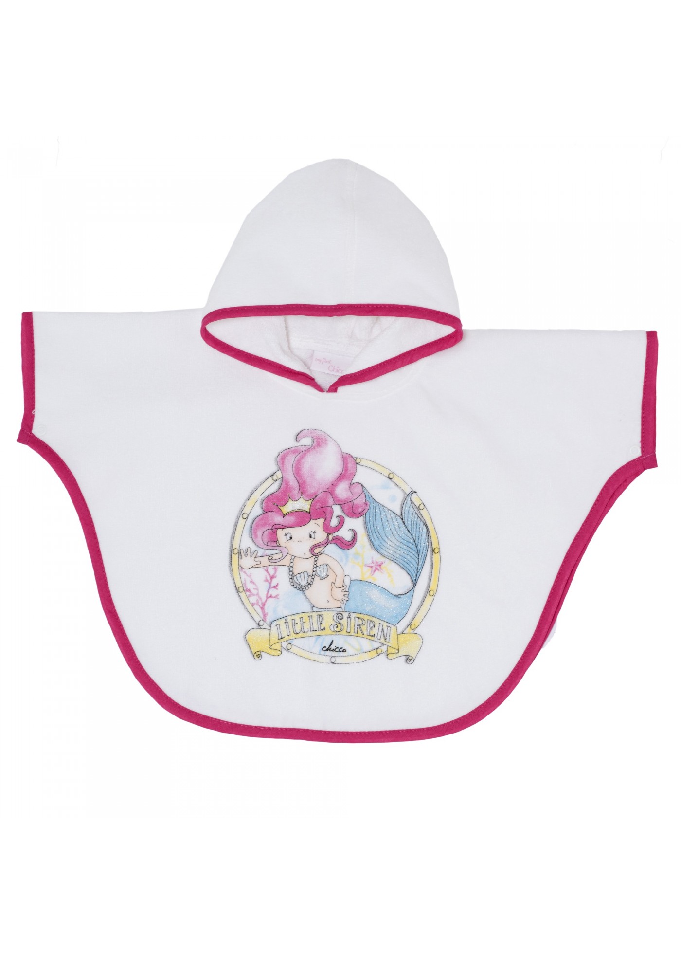 Халат для дівчинки Chicco 091.40808.018 білий 62-68 см, 86-92 см Халат для дівчинки Chicco 091.40808.018 білий 62-68 см, 86-92 см