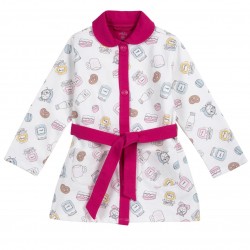 Халат для дівчинки Chicco 091.91049.064 білий 92 см-2 роки, 104 см-4 роки, 110 см-5 років