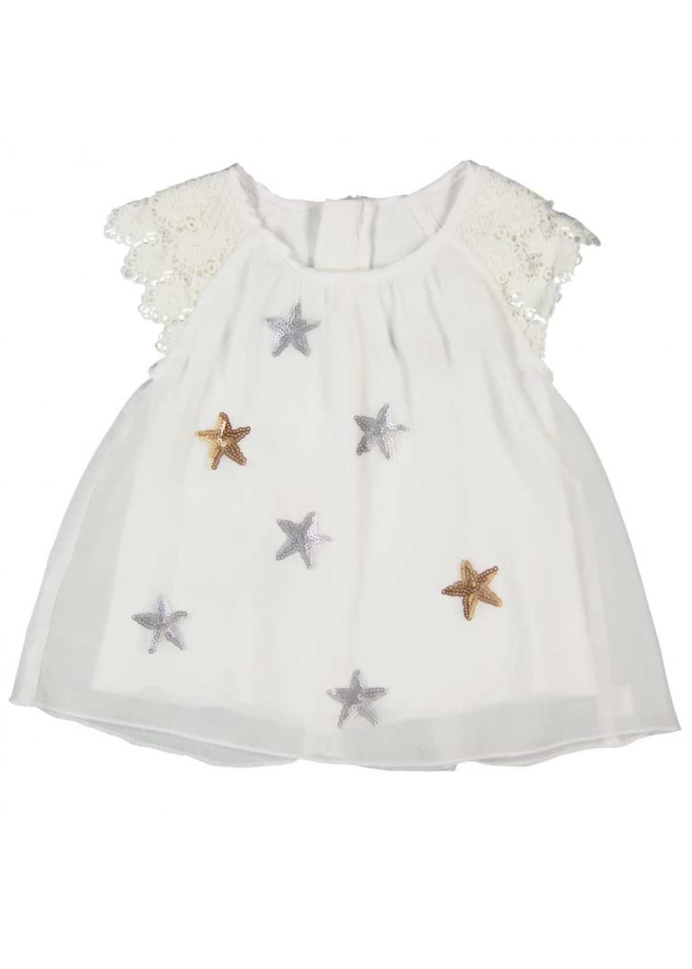 Сукня для дівчинки Boboli молочна 703011 86 см-1,5 роки