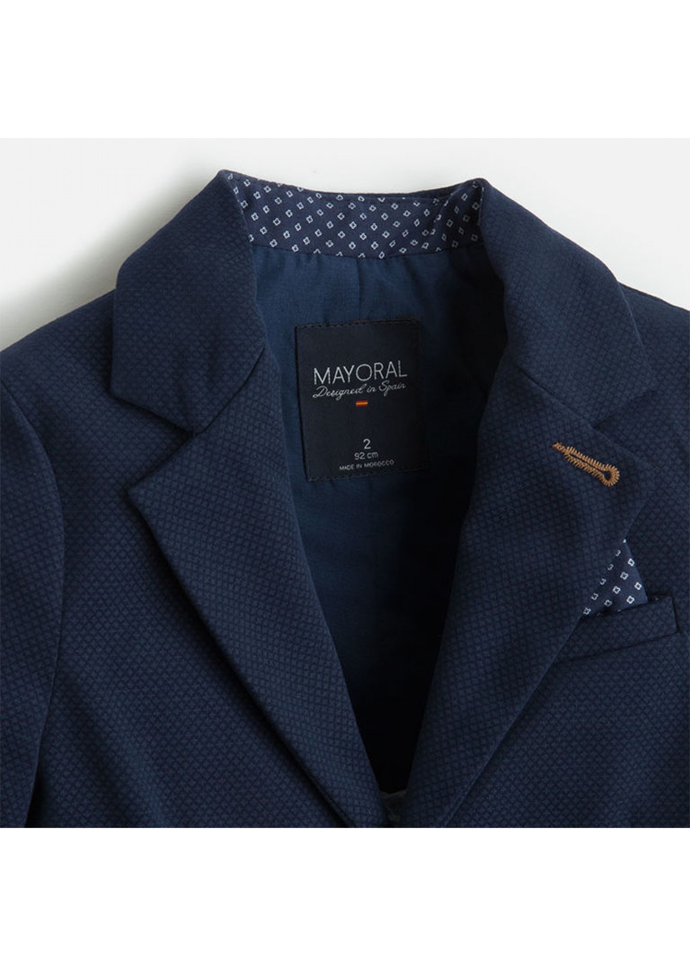 Піджак для хлопчика Mayoral синій 4464-88 92 см-2 роки, 98 см-3 роки
